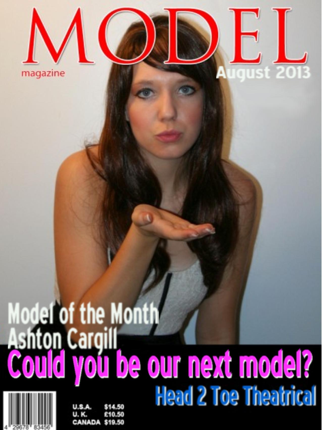 Model Magazine August 2013